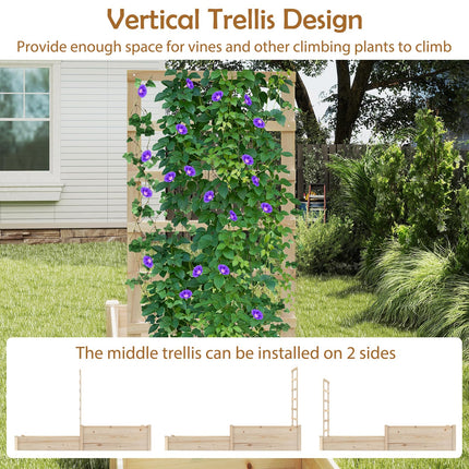Dreamade Wooden Raised Garden Bed
