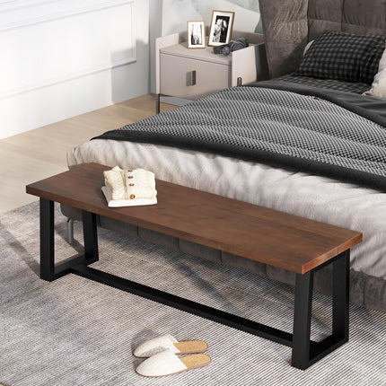 Dreamade 56.5" L Wood Dining Bench