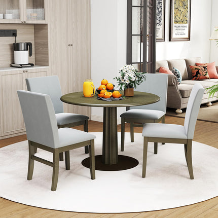 Dreamade Upholstered Dining Chairs Set for Restaurant