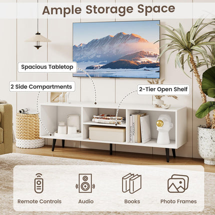 Dreamade Modern TV Stand for TVs up to 55"