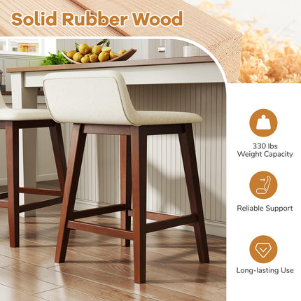 Dreamade 24" Bar Stools Set of 2/4