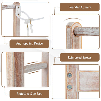 Dreamade Towel Rack for Bathroom - 3 Tier Freestanding Towel Racks with Storage Shelf