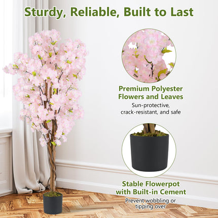 Dreamade 5FT Artificial Cherry Blossom Tree