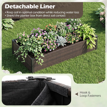 Dreamade Raised Garden Bed for Vegetables Flowers Herbs