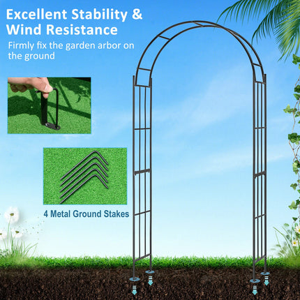 Dreamade Garden Arch Trellis for Climbing Plants