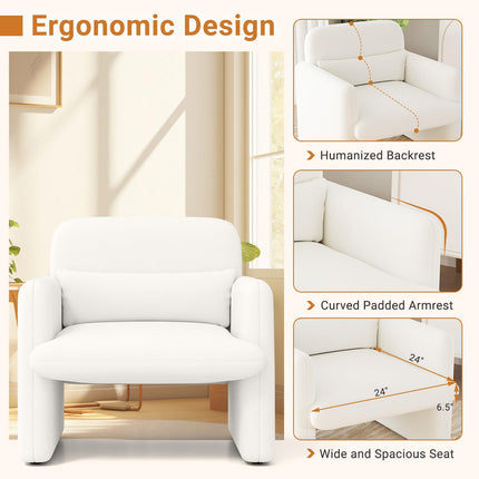 Dreamade Modern Accent Chair