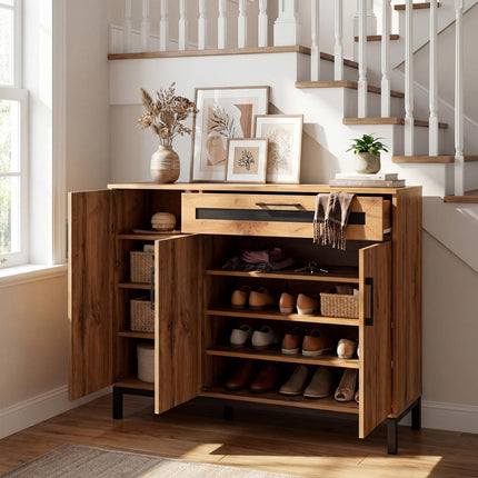 Dreamade 48" Buffet Cabinet with Storage 3-Door Large Farmhouse Sideboard
