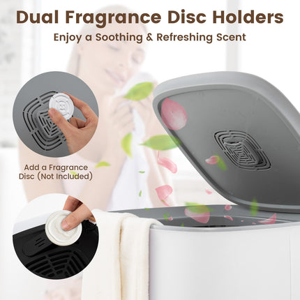 Dreamade 40L Large Towel Warmer Bucket, Hot Towel Bucket for Bathroom Spa