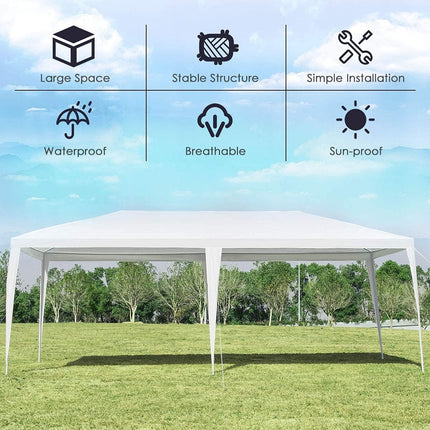 DREAMADE Party Tent, 10' x 20' Event Canopy Tent
