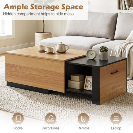 Dreamade Extendable Coffee Table for Living Room