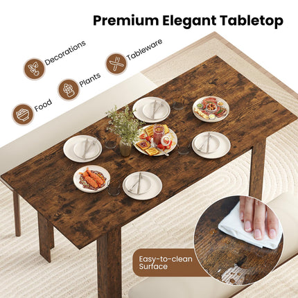 Dreamade 47"-62" Extendable Dining Room Table for 4-8