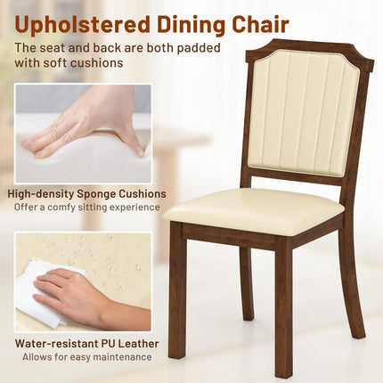 Dreamade Upholstered Dining Chairs Set of 2/4