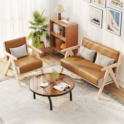 Dreamade Mid-Century Modern Accent Chair for Living Room