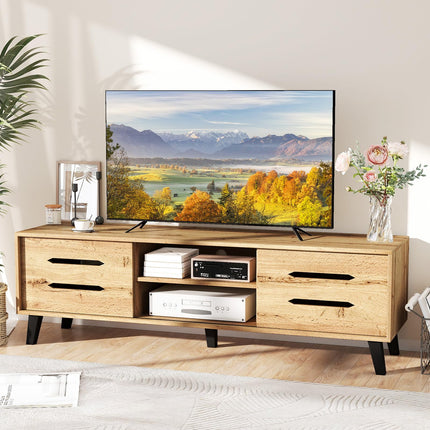 Dreamade Mid Century Modern TV Stand for 55-65 Inch TV