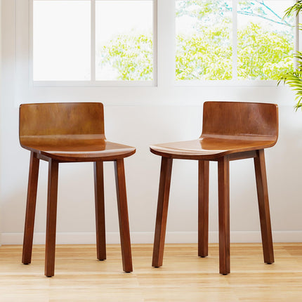 Dreamade Wood Dining Chairs Set of 2/4 Farmhouse Kitchen Dining Room Chair