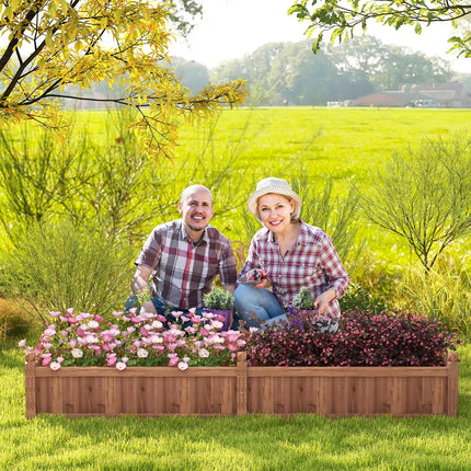 Dreamade Wood Raised Garden Bed