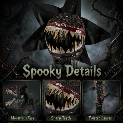 DREAMADE 6.2 ft Halloween Sound Activated Animatronic Man-Eater Plant