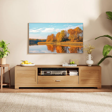 Dreamade Farmhouse Rustic TV Stand for TVs up to 80"