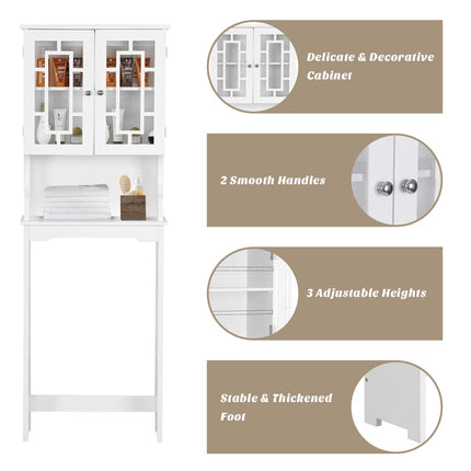 Dreamade Over-The-Toilet Bathroom Storage Space