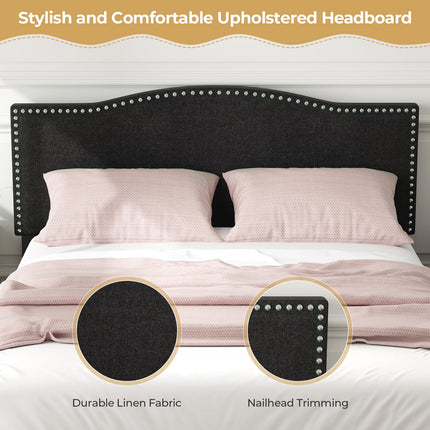 Dreamade Queen Bed Frame with Headboard