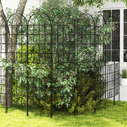 DREAMADE 86.5"x20" Garden Trellis with Protective Coating for Clematis