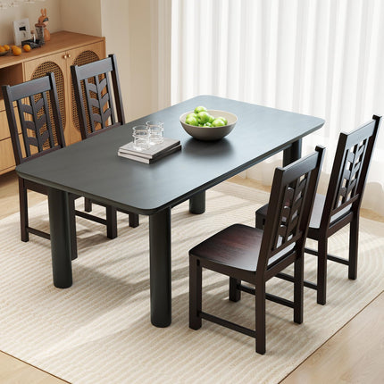 Dreamade Wooden Dining Chairs Set of 2/4