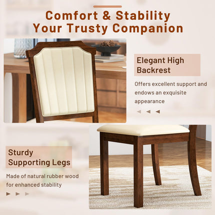 Dreamade Upholstered Dining Chairs Set of 2/4