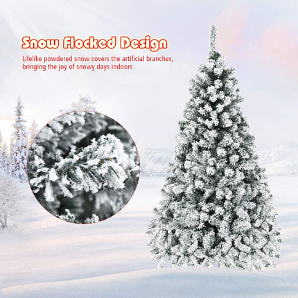 Dreamade 6ft Pre-Lit Artificial Christmas Tree - DreamadeUS