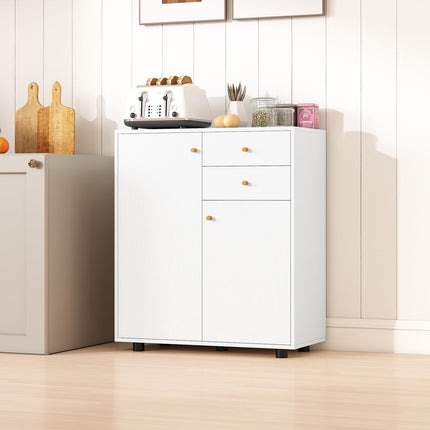 Dreamade Sideboard Buffet Cabinet Modern Sideboard Storage Cabinet