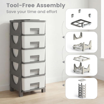 Dreamade 5-Drawer Storage Organizer (1/2)