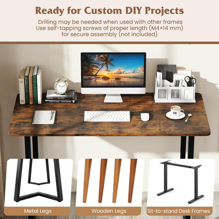 Dreamade Universal Wood Table Top （48 x 24 inch）
