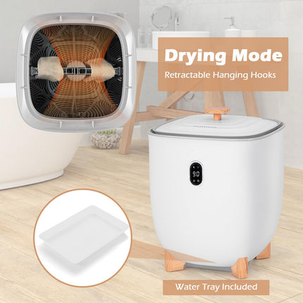 Dreamade Upgraded Towel Warmer Bucket - 20L Hot Towel Bucket with PTC Air Heater for Rapid & Even Heating