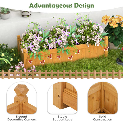 Dreamade 2 Pcs Raised Garden Bed