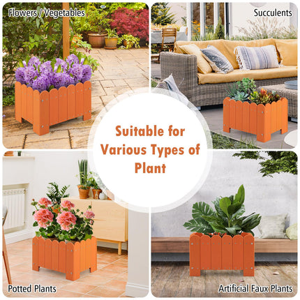 Dreamade 2 Pack Rectangular Planter Box