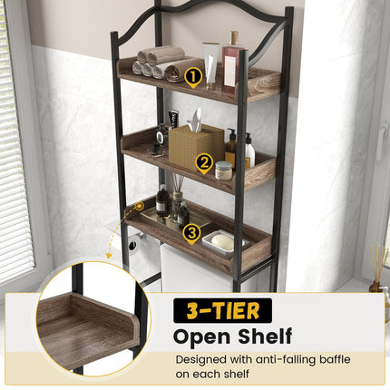 Dreamade 3-Tier Over-The-Toilet Rack