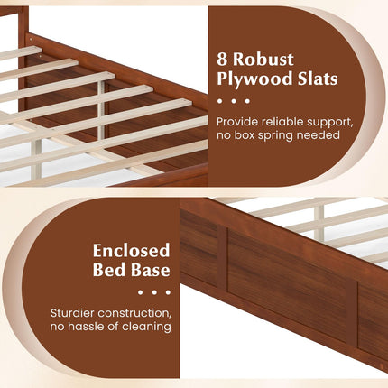 Dreamade Bed Frame with Storage Drawers