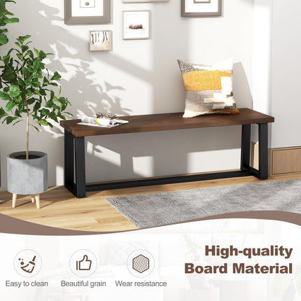 Dreamade 56.5" L Wood Dining Bench