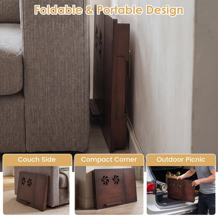 Dreamade Bamboo Laptop Desk for Bed
