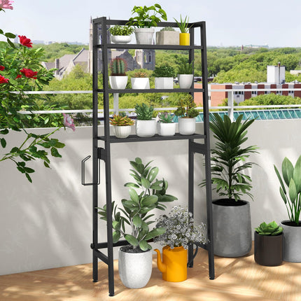 Dreamade Over The Toilet Storage Shelf - 3-Tier Freestanding Above Toilet Rack