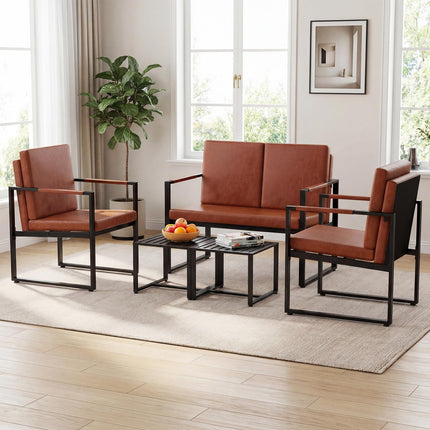 Dreamade Modern Loveseat Sofa 2 Seater Small Couch