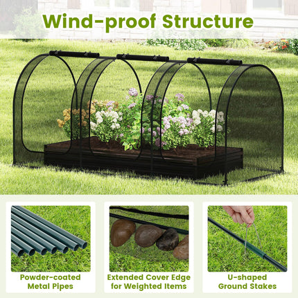 Dreamade 108” x 48” x 47” Tunnel Crop Cage