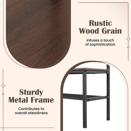 Dreamade 3 in 1 Hall Tree with Bench and Shoe Storage