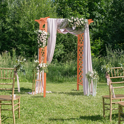 Dreamade 88inch Wood Garden Arbor