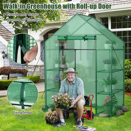 Greenhouse Outdoor Mini Walk-in Plant Green house for Plants