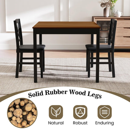 Dreamade 3-Piece Dining Table Set for 2