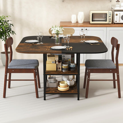 Dreamade 47.5-inches Dining Table for 4 Square Kitchen Table