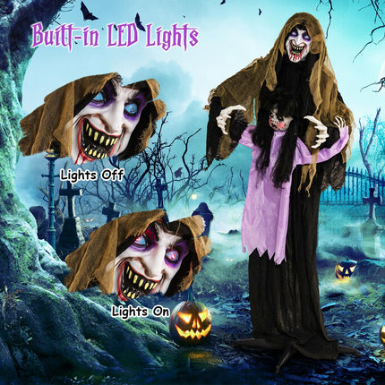 DREAMADE 5.2 FT Animated Vampire Prop