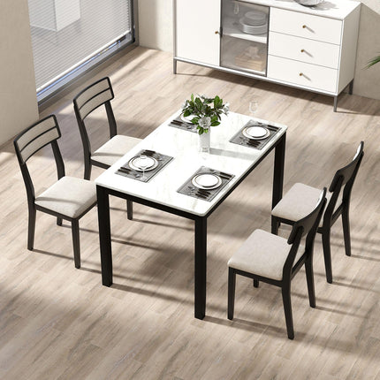 Dreamade Modern Dining Chairs Set of 2/4 Upholstered Kitchen Chair