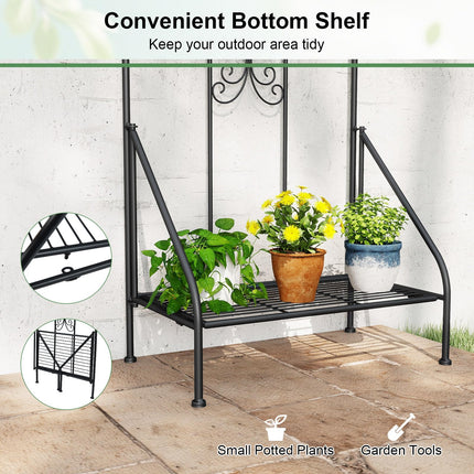 Dreamade Metal Garden Trellis for Climbing Plants