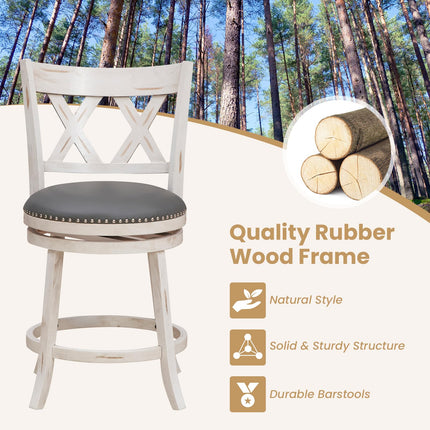 Dreamade 25.5" Bar Stools Set